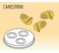 Trafila canestrini Ø mm 16 lega ottone bronzo per macchina pasta Fimar MPF1,5N