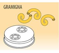 Trafila gramigna Ø mm 3,5 in lega ottone bronzo per macchina pasta Fimar MPF1,5N