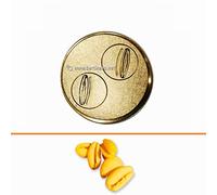 Trafila in bronzo per Pasta Cavatelli lisci 16mm per macchina pasta fresca professionale VIP/2 2,8kg e VIP4 4kg e compatibile FIMAR MPF 2,5 e MPF 4