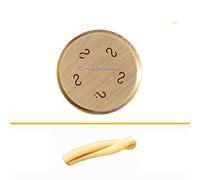 Trafila in bronzo per Pasta Le Caserecce per macchina pasta fresca professionale VIP/2 2,8kg e VIP4 4kg e compatibile FIMAR MPF 2,5 e MPF 4