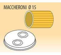 Trafila maccheroni Ø mm 15 lega ottone bronzo per macchina pasta Fimar MPF2,5/4N