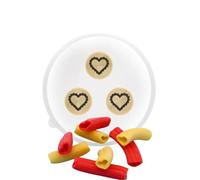 Trafila Pom / Ottone - a Forma di Cuore Maccheroni - per Philips Aiuto Avance /