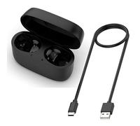 Tragbarer Ladekoffer Ladegerät Box mit Kabel für Jabra Elite 4 Active Kopfhörer