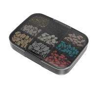 Tragbarer Pillenspender, Pillenbehälter & Reise-Pillenorganisator - XL Wasserdichter Tabletten-Organizer mit Fächern, Feuchtigkeitsschutz, perfekt für Outdoor, Urlaub & tägliche Nutzung