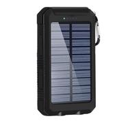Tragbares Solarladegerät - 20000mAh Kabelloses Schnellladegerät | Multifunktionale Powerbank mit Taschenlampe | Für Unterwegs, Zuhause, Outdoor Notfall Smartphone Tablet Laptop