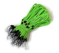 trage.band® cordino da collo/lanyard, robusto e regolabile, 4 pz. verde neon