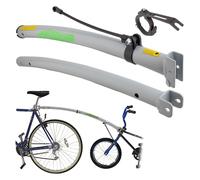 Trail Gator Rimorchio Barra Bicicletta Trail-a-Long Supporto - Argento