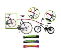 Trail Gator Rimorchio Barra per Bambini/Bambini Trail Lungo Bicicletta - Rosso