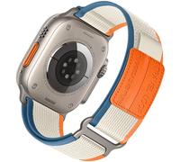 Trail Loop per Apple Watch Cinturino 40mm 41mm 38mm 44mm 45mm 46mm 42mm iWatch Cinturini Ultra 3/2 49mm Uomo/Donna,Nylon Sport con Velcro Band per Apple Watch SE 3/2nd Series 11 10 9 8 7 6 5 4 3 2 1