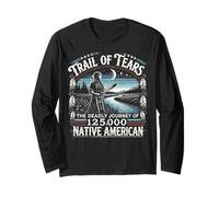 Trail of Tears Il Viaggio mortale dei nativi Americani Maglia a Manica