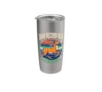 Trail Record Deer Nessuno crede al tempo Bicchiere termico in acciaio inox doppia parete
