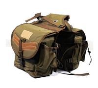 Trail Riding Saddle Bags - Isulated & Padded Pack per Cavalli - Saddlebag Resistenti per Le Avventure all'aperto - Equitazione Essenziale per Appassionati equestri