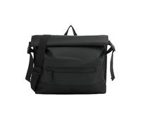 Trail Rolltop Messenger Black - Borsa Impermeabile a Tracolla con Attacco per Moto