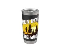 Trail Run «Run Into the Wild» Bicchiere termico in acciaio inox doppia parete