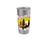 Trail Run «Run Into the Wild» Bicchiere termico in acciaio inox doppia parete