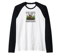 Trail Runner Eat Dirt Run Repeat XC Athlete Maglia con Maniche Raglan