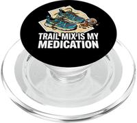 Trail Runner Hiker Trail Mix Is My Medication PopSockets PopGrip per MagSafe