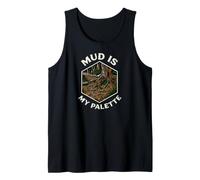 Trail Running Hiking Mud Is My Palette Canotta