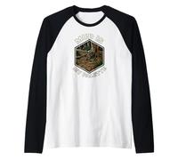 Trail Running Hiking Mud Is My Palette Maglia con Maniche Raglan
