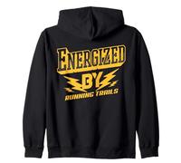 Trail Running per Uomini e Donne corridori escursionisti Atleti all'aperto Felpa con Cappuccio