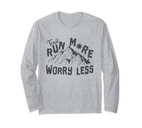 Trail Running Trail Run più Preoccupazione Meno Maglia a Manica