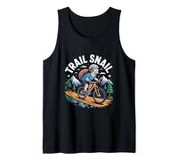 Trail Snail Mountain Bike Ciclismo MTB Funny Rider Canotta