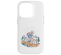 Trail Snail Mountain Bike Ciclismo MTB Funny Rider Custodia per iPhone 14 Pro