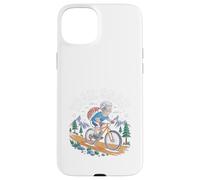 Trail Snail Mountain Bike Ciclismo MTB Funny Rider Custodia per iPhone 15 Plus