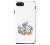 Trail Snail Mountain Bike Ciclismo MTB Funny Rider Custodia per iPhone SE (2020) / 7/8