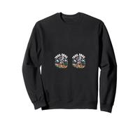 Trail Snail Mountain Bike Ciclismo MTB Funny Rider Felpa