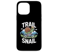 Trail Snail Mountain Bike Rider Ciclismo MTB Trails Custodia per iPhone 13 Pro Max