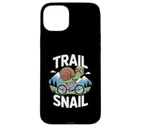 Trail Snail Mountain Bike Rider Ciclismo MTB Trails Custodia per iPhone 15 Plus