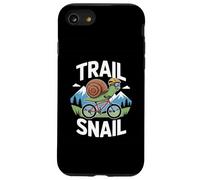 Trail Snail Mountain Bike Rider Ciclismo MTB Trails Custodia per iPhone SE (2020) / 7/8