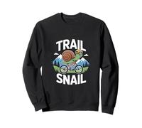 Trail Snail Mountain Bike Rider Ciclismo MTB Trails Felpa