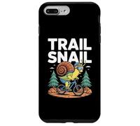 Trail Snail MTB Ciclismo Mountain Bike Divertente Rider Custodia per iPhone 7 Plus/8 Plus