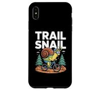 Trail Snail MTB Ciclismo Mountain Bike Divertente Rider Custodia per iPhone XS Max