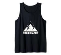 Trailblazer Mountain Night Adventure Trekking Design Canotta