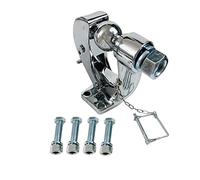 Trailer attacco palla supporto, Gancio di traino combinato con cardine 5TON cromato sfere for rimorchio da 2" 50 mm(With 2inch Ball)