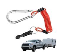 Trailer Breakaway Cable - Flexible Towing Lanyard, Safety Connection Rope