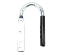 Trailer Coupler Lift Handle, Durable Rubber Grip for Convenient Use,