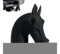 Trailer Hitch Protector - Horse Head Vehicle Decorative Caps | Dustproof Trailer Hitch Cover | Horse Head Vehicle Decorative Caps For Cars Sedans Trucks Road Trips Housemoving Cargo Camping Holiday