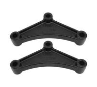 Trailer Leaf Spring Equalizer | 9 / 16in Nylon Bushing for Smooth Driving | Double Eye Leaf Spring Equalizer for Trailer Axle/RV Suspension | 2Pcs Set, 7-3 / 4in Hole Distance