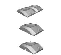 Trailer Light Mount Holder for 3/4" LED Marker Lights (Single/Double Version)