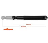 trailer parts4u Ammortizzatore universale 1800 kg fino a 3500 kg, 220 mm fino a 335 mm, ciondolo adatto per Alko BPW Knott (4X)