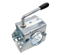 trailer parts4u Fascetta di serraggio Ø 60 mm, Flangia con 6 Fori, Universale, Supporto per Ruota di Supporto, Morsetto di Ricambio per Alko