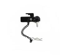 Trailer RC Hitch - Metal composto, gancio del rimorchio di simulazione | Crawler Car Tow Link per 90046 90047 SCX10 1/10 , componente automobilistico arrampicata nera, alternativa accessoria aggi