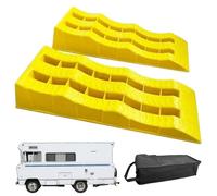 Trailer Wheel Chocks And Levelers Lightweight Travel Trailer Leveling Blocks For Campervan Or Traiiler | Wheel Choccks For Cars | 2pcs Leveling Blocks Whel Chocks |