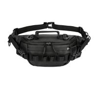 TrailGear - portatile multifunzione per escursionismo, attività | Tessuto resistente all'acqua | Scomparti multipli con cerniera, portaoggetti ergonomico per cintura in vita