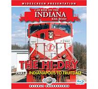 Train Cab Ride on the Indiana Rail Road-Indianapolis to Fruitdale-Blu-Ray