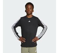 adidas Unisex - Bambini Train Essentials Longsleeve, Black/White, 9-10 Years